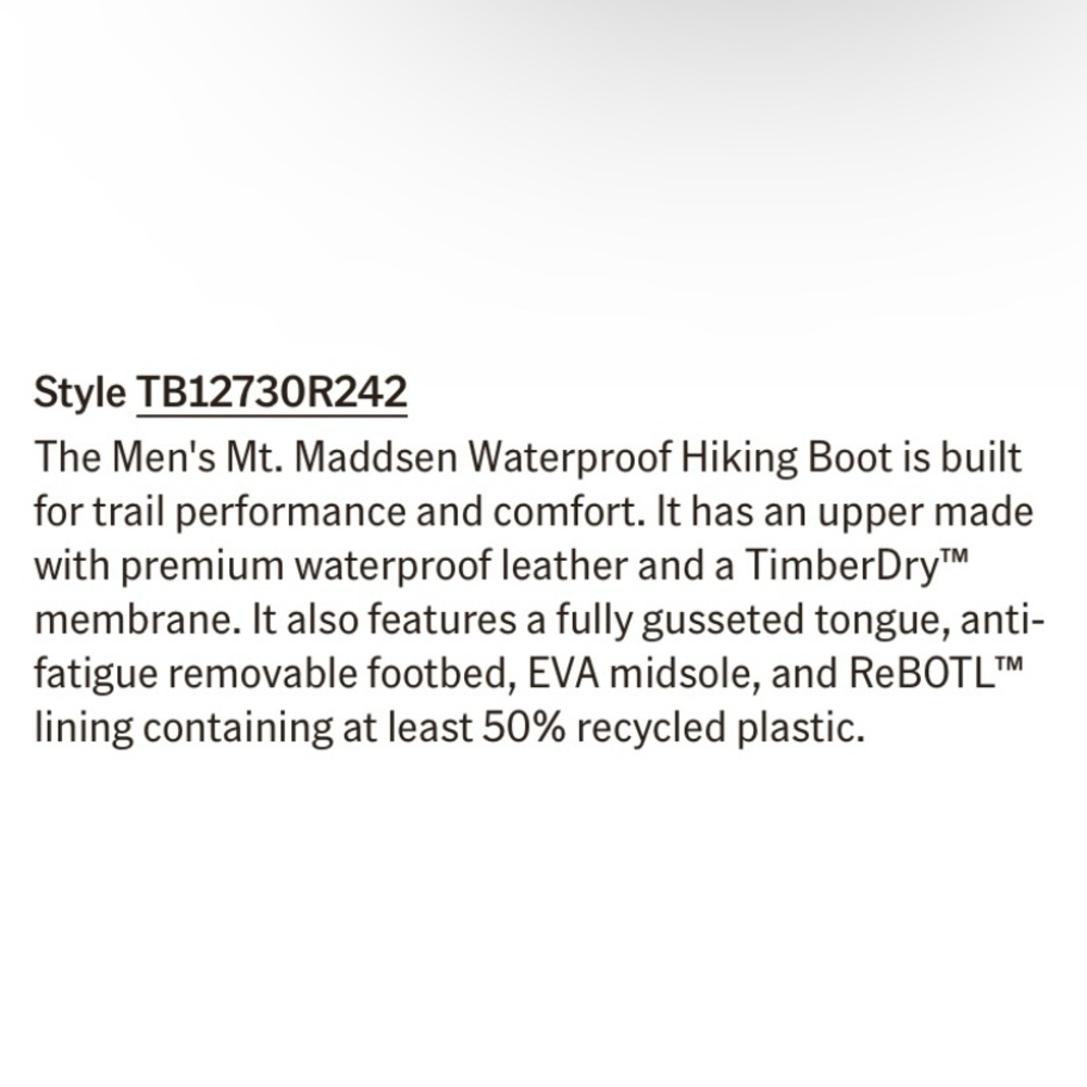 Timberland Hiking Boots - Picture 13 of 13